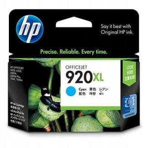 Tusz HP 920XL (CD972AE) niebieski 700str OfficeJet 6000/6500