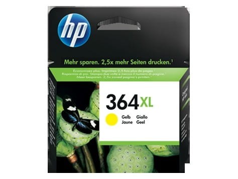 Tusz HP 364XL (CB325EE) żółty 750str PS D5460/D7560