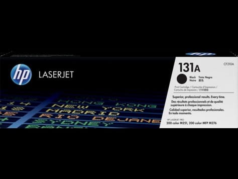 Toner HP 131A (CF210A) czarny 1600str PRO 200 COLOR M251/MFP 276