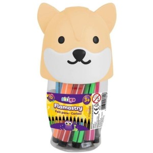 Flamastry 12 kolorów JUMBO Lisek SSC290 STRIGO