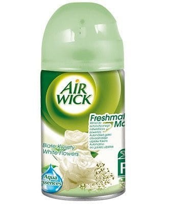 Wkład do odświeżacza AIR WICK Freshmatic 250ml Białe Kwiaty / Orzeźwiająca Bawełna i Kwiat Migdału