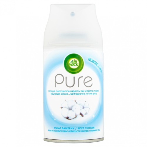 Wkład do odświeżacza AIR WICK Freshmatic 250ml Kwiat Bawełny PURE