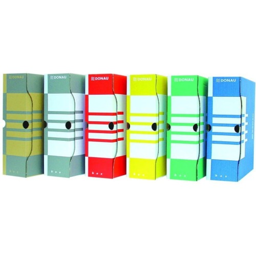 Pudło arch.A4/100mm żółte 7661301-11 DONAU