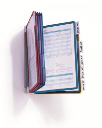 Zestaw ścienny z 10 panelami A4 mix kol. 556700 DURABLE VARIO WALL 10