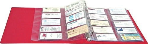 Koszulki na 20 wizytówek A4 PP 100mic (10szt.) 100080937 BANTEX