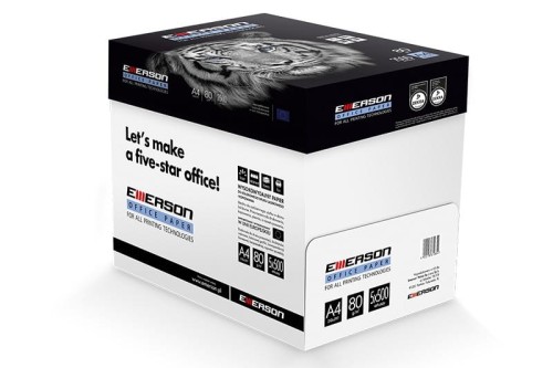 Papier ksero A4 80g EMERSON TIGER (5ryz) klasa białości C