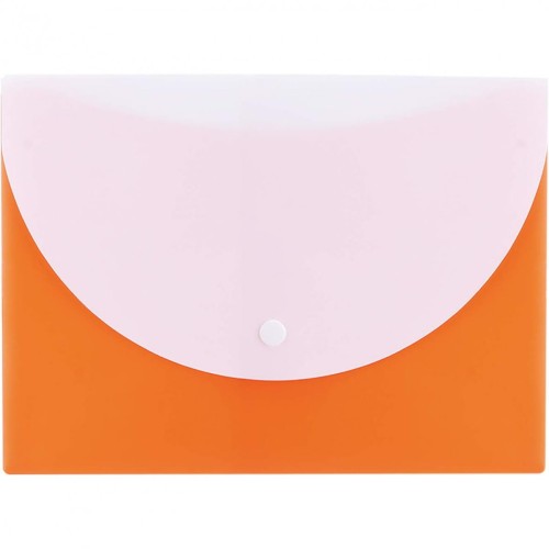 Teczka kopertowa na zatrzask A5 RIO pomarańczowa E38978 ORANGE DELI