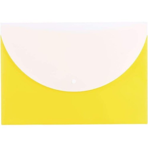 Teczka kopertowa na zatrzask A5 RIO żółta E38978 YELLOW DELI