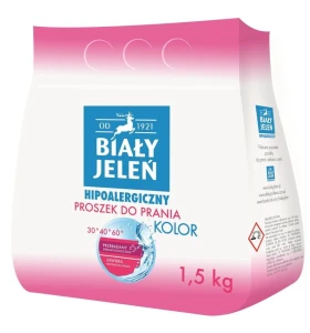 Proszek do prania BIAŁY JELEŃ 1,5kg do koloru