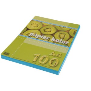 Papier ksero A4 KRESKA niebieski 100ark