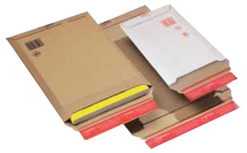 Koperty tekturowe brązowe HK 250x360x-50/262x375mm 100szt. 90100637 COLOMPAC