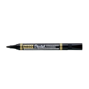 Marker permanentny N850 czarny okrągła końcówka PENTEL