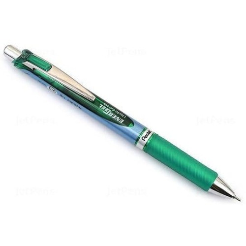 Cienkopis kulkowy BLN75-D zielony PENTEL ENERGEL z płynnym tuszem żelowym