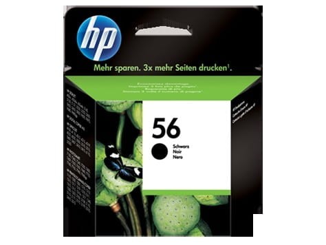 Tusz HP 56 (C6656AE) czarny 520str 450/5100/5150/5550/5600/5850