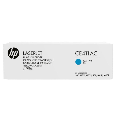 Toner HP 305A (CE411AC) niebieski 2600str korporacyjny