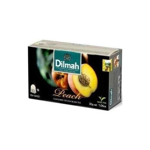 Herbata DILMAH (20 torebek) czarna z aromatem Brzoskwinia