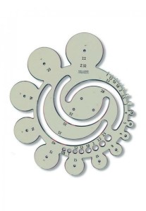 Szablon kołowy zewnętrzny Z-32 749002 KOH-I-NOOR