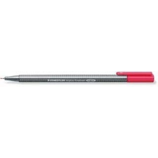 Cienkopis TRIPLUS FIN. czerwony STAEDTLER 0.3 334-2