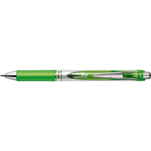 Pióro kulkowe ENERGEL BL77 limonkowe 0,7mm PENTEL