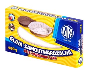 Glina samoutwardzalna biała 0,46kg. 83810908 ASTRA