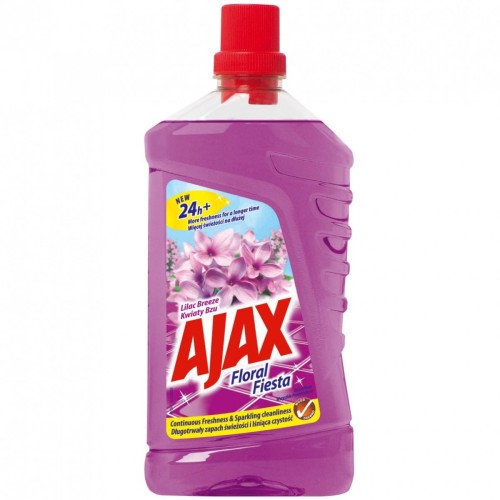 Płyn do mycia podłóg AJAX Floral Fiesta 1l Kwiaty Bzu (fioletowy)