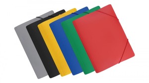 Teczka z gumką szeroka - SP niebieska TGS-01-03 BIURFOL