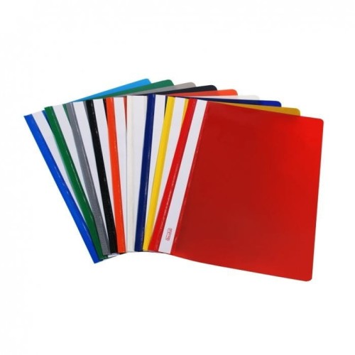 Skoroszyt A4 twardy SH-00-07 siwy BIURFOL (10sztuk)