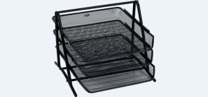 Stojak na dokumenty czarny metalowy 3-szufladki GR-069 GRAND 120-1117