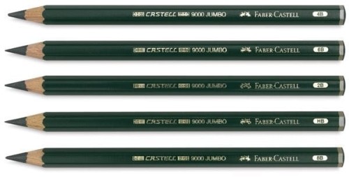 Ołówek CASTELL 9000 2B (12szt.) 119002 Faber-Castell