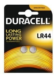 Bateria DURACELL LR44/A76/V13GA/76A/G13/L1154/157 alkaliczna guzikowa blister (2szt)
