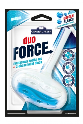 Kostka do WC DUO FORCE zawieszka 40g morze GENERAL FRESH
