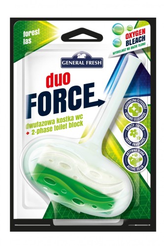 Kostka do WC DUO FORCE zawieszka 40g las GENERAL FRESH