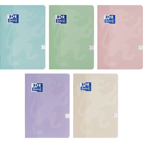 Zeszyt A4 60k kratka margines TOUCH PASTEL 400175353 OXFORD