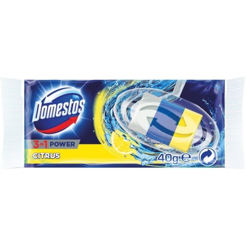 Kostka do WC DOMESTOS zapas 40g / 35g citrus