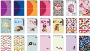 Kołonotatnik A6 100k kratka spirala góra INTERDRUK