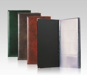 Wizytownik 96 premium czarny WI-24-01 BIURFOL