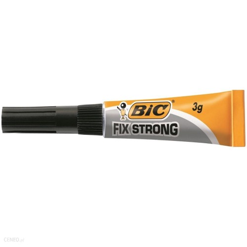 Klej sekundowy FIX STRONG blister 12szt. 9048264 BIC