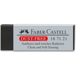 Gumka DUST-FREE czarna FC187121 FABER CASTLE