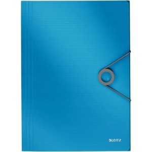 Teczka z gumką PP LEITZ SOLID A4 jasnoniebieska 45631030