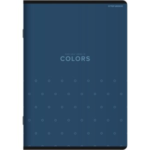 Zeszyt A4 60k kratka margines COLORS okładka granatowa 400169188 TOP 2000