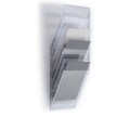 Zestaw 6 pojemników A4 przezroczystych pion 1709760400 FLEXIBOXX DURABLE
