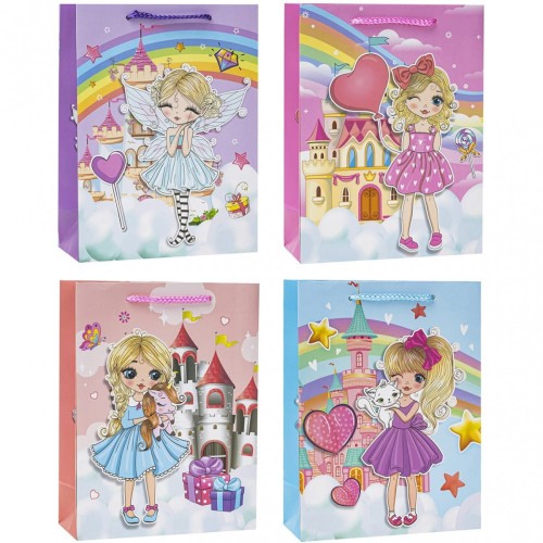 Torebka prezentowa 18x24x8cm TD-23122-3D-A5 ROZETTE