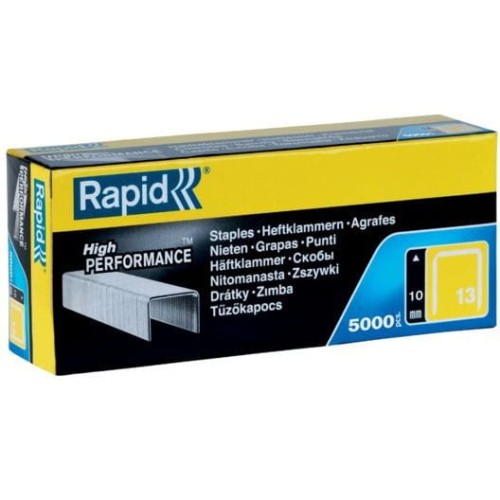 Zszywki tapicerskie nr 13 10mm 5000szt 11840600 RAPID