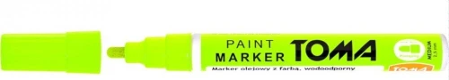 Marker olejowy TO-440 grubość 2.5mm zielony neon TOMA
