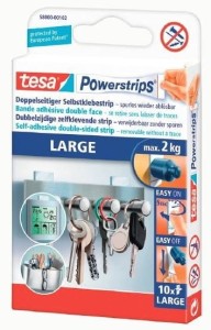 Plastry samop. 8szt.+Haczyki 5szt.TESA POWERSTRIPS Deco 58900-00017-0
