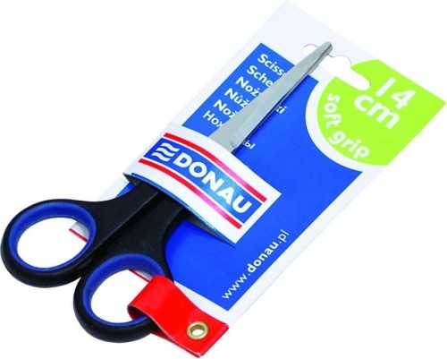 Nożyczki biurowe 14cm miękkie 7932301-10 DONAU