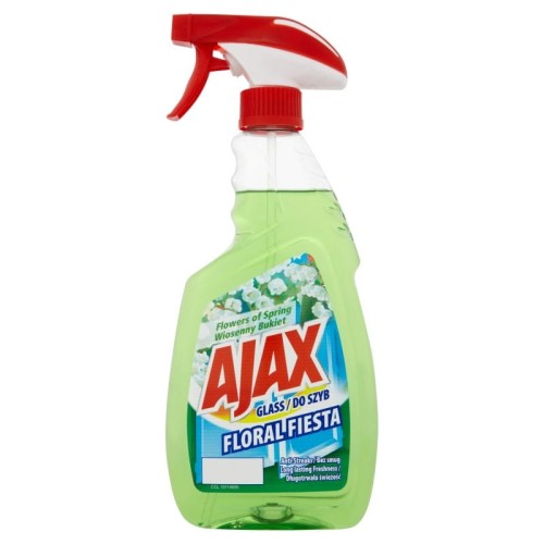 Płyn spray do mycia szyb AJAX 500ml Floral Fiesta ( zielony )
