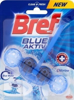 Zawieszka WC BREF BLUE ACTIV 50g Chlorine barwione kulki 889179