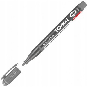 Marker olejowy F antracyt 1,5mm TO-441 TOMA
