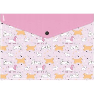 Teczka kopertowa A4 PP z nadrukiem PUPPIES TKN-A4-36 BIURFOL